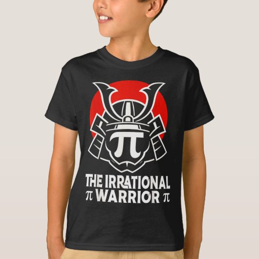 侍の日のシンボルTシャツ 数学の戦士 女性 男性 Tシャツ (正面)