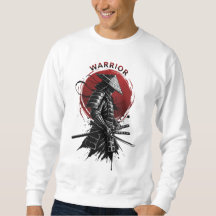 侍の武士 和風インクスタイル