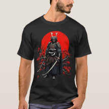 侍の武士Tシャツ