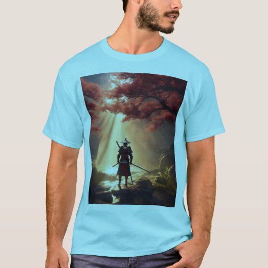 侍の自然 Tシャツ (正面)