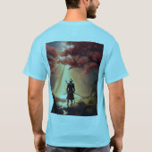 侍の自然 Tシャツ (裏面)