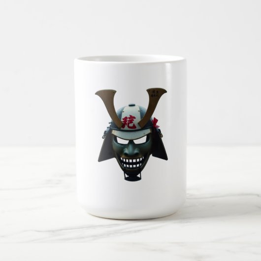 侍の面 コーヒーマグカップ (中央)