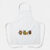 侍の食べ物の戦士 エプロン (正面)