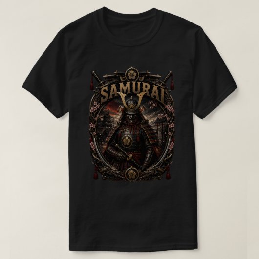 侍エリート戦士Tシャツ Tシャツ (デザイン正面)