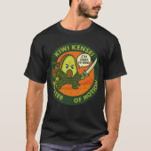侍キウイで鋭さを保ち強くあれ  Tシャツ (正面)