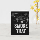 侍キャットウォリアー浮世絵画猫サムライ カード (黄色い花)