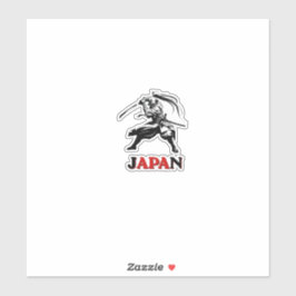 侍サッカー精神 日本代表 ファンTシャツ シール