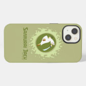 侍ジャックの飛躍グラフィック iPhoneケース (裏面横)