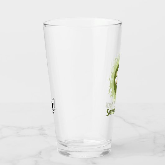 侍ジャック、グラフィックを飛び出す タンブラーグラス (右)