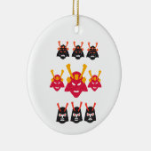 侍ニッポン セラミックオーナメント (右)