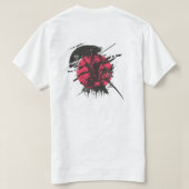 侍プリントTシャツ Tシャツ (デザイン裏面)