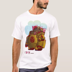 侍ロボットタンク Tシャツ