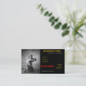 侍写真名刺 名刺 (スタンド正面)