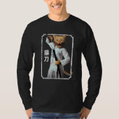 侍忍者猫 Tシャツ (正面)