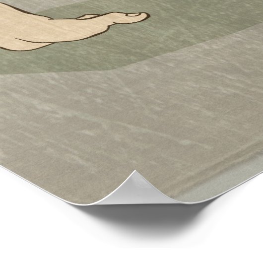 侍日本の士刀 ポスター (角)