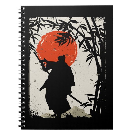 侍日本の士剣士 ノートブック (正面)