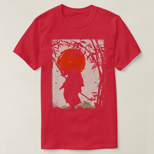 侍日本の士剣士(2) Tシャツ (デザイン正面)