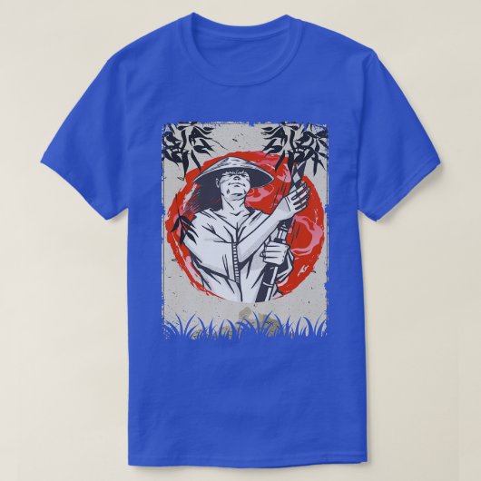 侍日本の士剣術ジャパン(2) Tシャツ (デザイン正面)