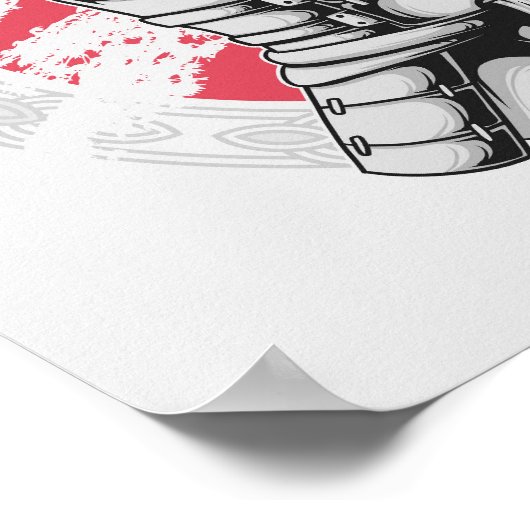 侍日本の士族 ポスター (角)