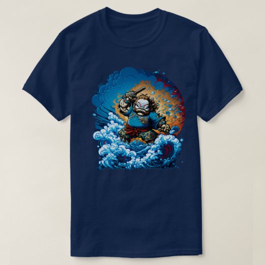 侍日本の士族 Tシャツ (デザイン正面)