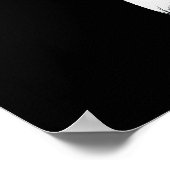 侍日本の士旗のアートポスター ポスター (角)