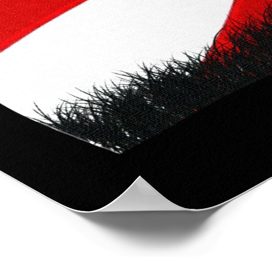 侍日本の士旗のアートポスター ポスター (角)