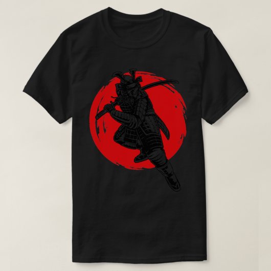侍日本の士武士道 Tシャツ (デザイン正面)