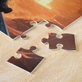 侍日本の戦準備ジグソーパズル ジグソーパズル (側面)