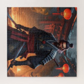 侍日本の戦準備ジグソーパズル ジグソーパズル (横)