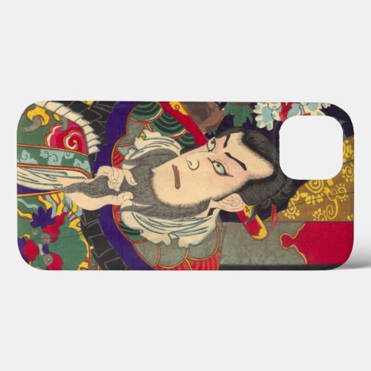 侍日本の歌舞伎親信 Case-Mate iPhoneケース (裏面 (横))