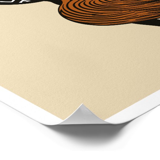 侍日本の馬 ポスター (角)