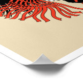 侍日本の馬 ポスター (角)