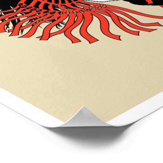 侍日本の馬 ポスター (角)