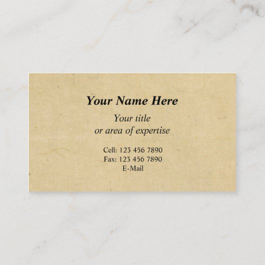 侍日本の 名刺 (裏面)