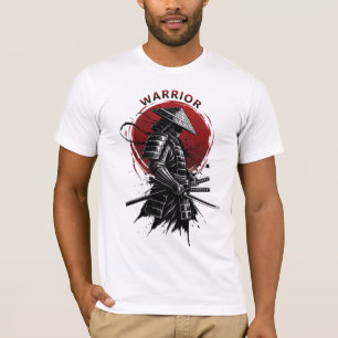 侍武者 和風インクスタイル Tシャツ