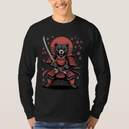 侍熊ロングスリーブTシャツ Tシャツ
