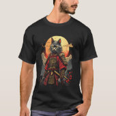 侍猫月 Tシャツ (正面)