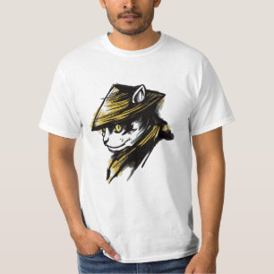 侍猫 Tシャツ