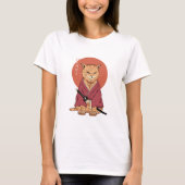 侍猫 Tシャツ (正面)