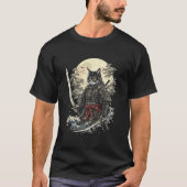 侍猫 Tシャツ (正面)