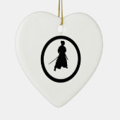 侍紋 セラミックオーナメント (右)