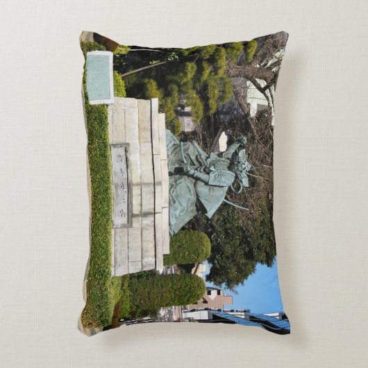 侍鎌倉権五郎景正歌舞伎像 アクセントクッション (正面(垂直))