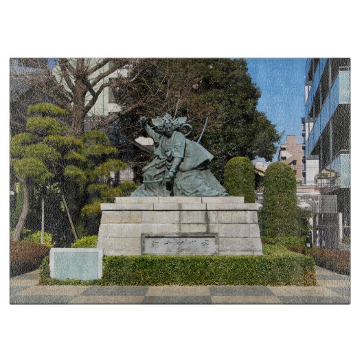 侍鎌倉権五郎景正歌舞伎像 カッティングボード (正面)