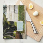 侍鎌倉権五郎景正歌舞伎像 キッチンタオル (四つ折り)