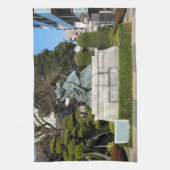 侍鎌倉権五郎景正歌舞伎像 キッチンタオル (縦)