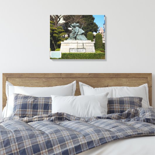 侍鎌倉権五郎景正歌舞伎像 キャンバスプリント (インサイチュ (寝室))