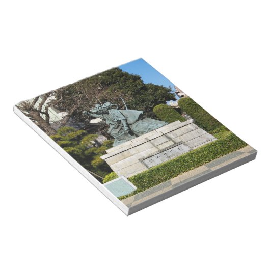 侍鎌倉権五郎景正歌舞伎像 ノートパッド (アングル)