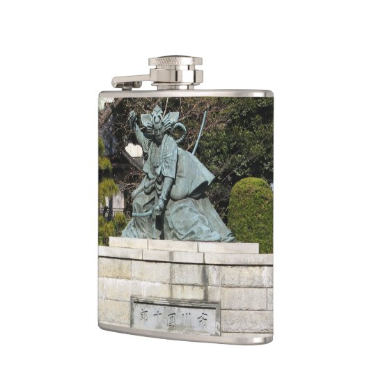 侍鎌倉権五郎景正歌舞伎像 フラスク (左)