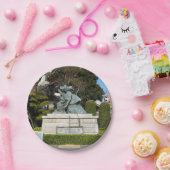 侍鎌倉権五郎景正歌舞伎像 ペーパープレート (パーティー)