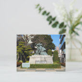 侍鎌倉権五郎景正歌舞伎像 ポストカード (スタンド正面)